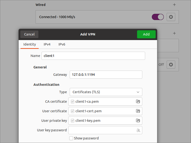 Adding an OpenVPN server in Ubuntu